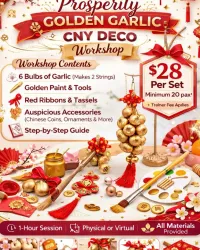 Golden Garlic CNY Deco