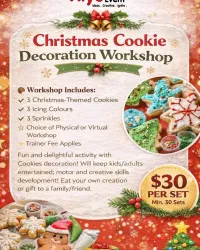 Christmas-Themed Cookies Decoration